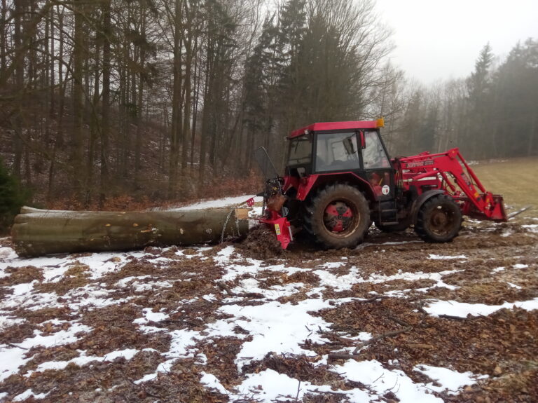 Přibližování dřeva